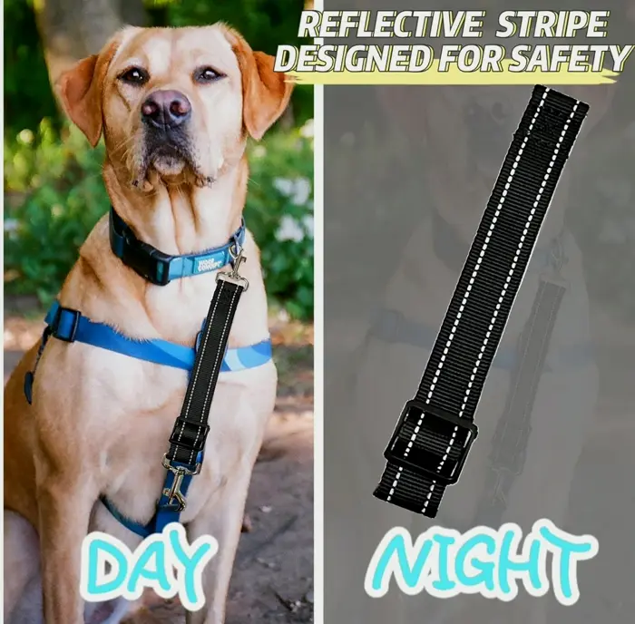 4-Pack Pet Safety Harness Clips, Modifiable Fabric