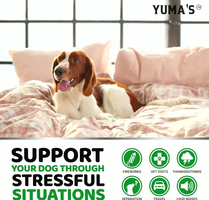 Yuma Calming Chews for Dogs - Stress Relief - 170 Treats