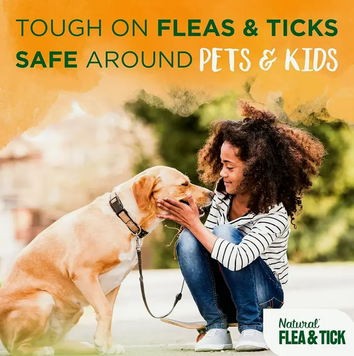 Natural Flea & Tick Treatment for Canines, 16oz