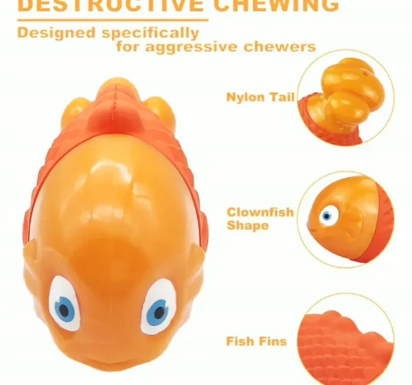 Durable Chew Toys for Aggressive Chewers, Large Dogs, Squeaky & Indestructible