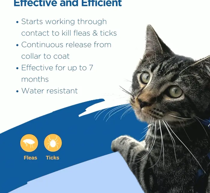 Zodiac Escape Parasite and Tick Collar for Felines, 13\"