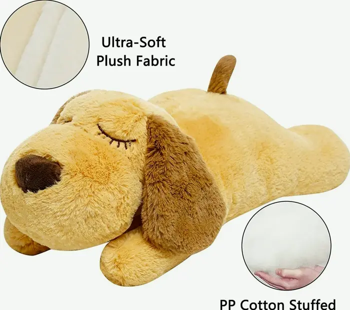 Dog Comfort Toy (Medium, Yellow)