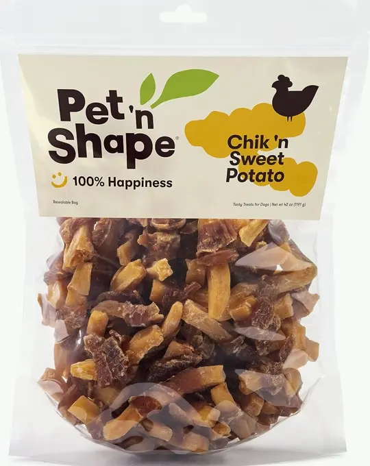 Natural Wrapped Chicken Sweet Potato Treats - Forty-Two Ounce
