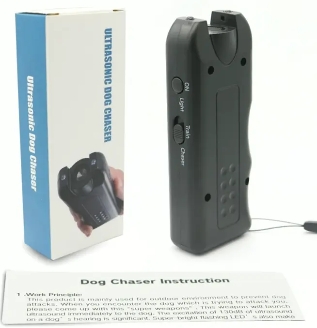 Bark-Control Dog Device Featuring Sonic Modes