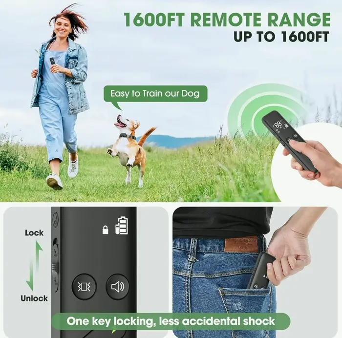 Dog Shock Collar with Remote