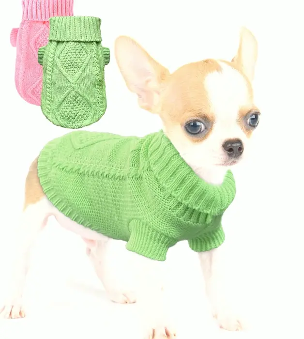 Adorable Sweaters for Small Dogs 2-Piece