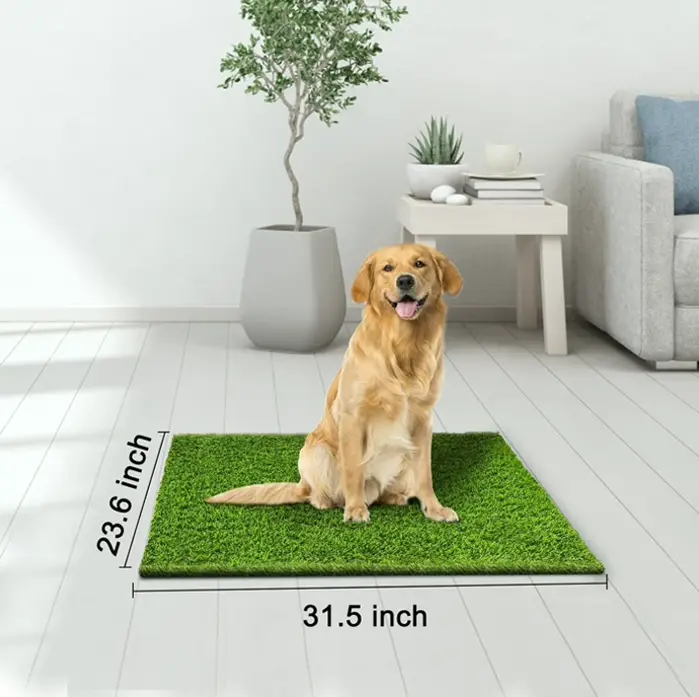 Artificial Turf Pee Pad for Dogs and Easy Clean