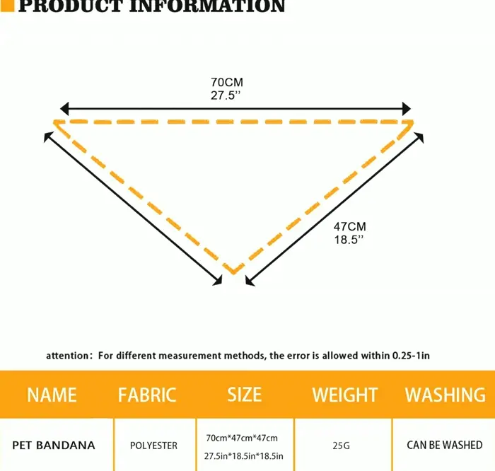 Tribal Dog Scarves Set 3pcs