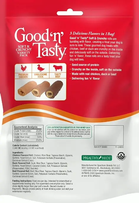 Delicious Crispy Rolls - Fine Dog Snacks