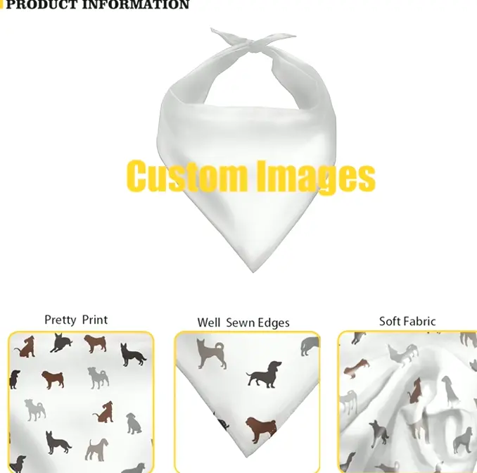Tribal Dog Scarves Set 3pcs