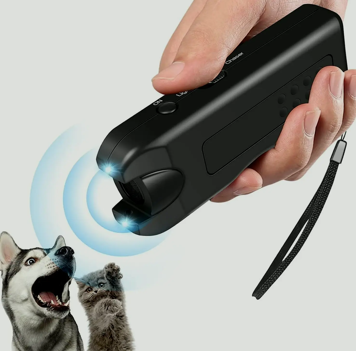 Bark-Control Dog Device Featuring Sonic Modes