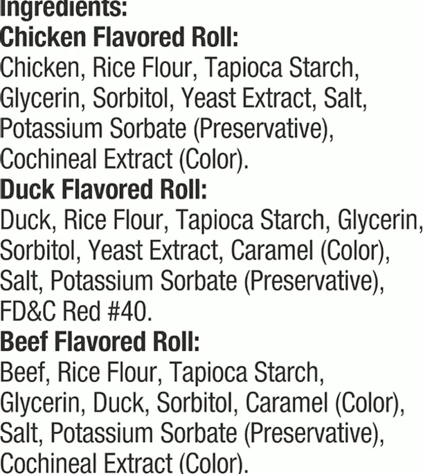 Delicious Crispy Rolls - Fine Dog Snacks