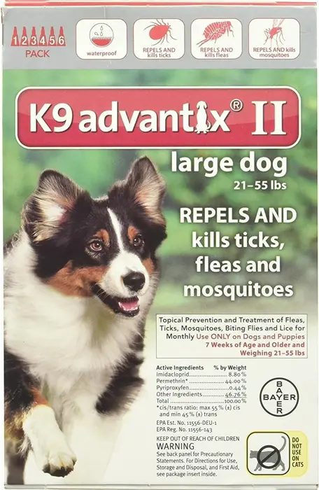 Flea+Tick Drops 6 Doses