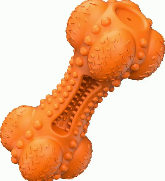 Durable Squeaky Chew Bone for Dogs