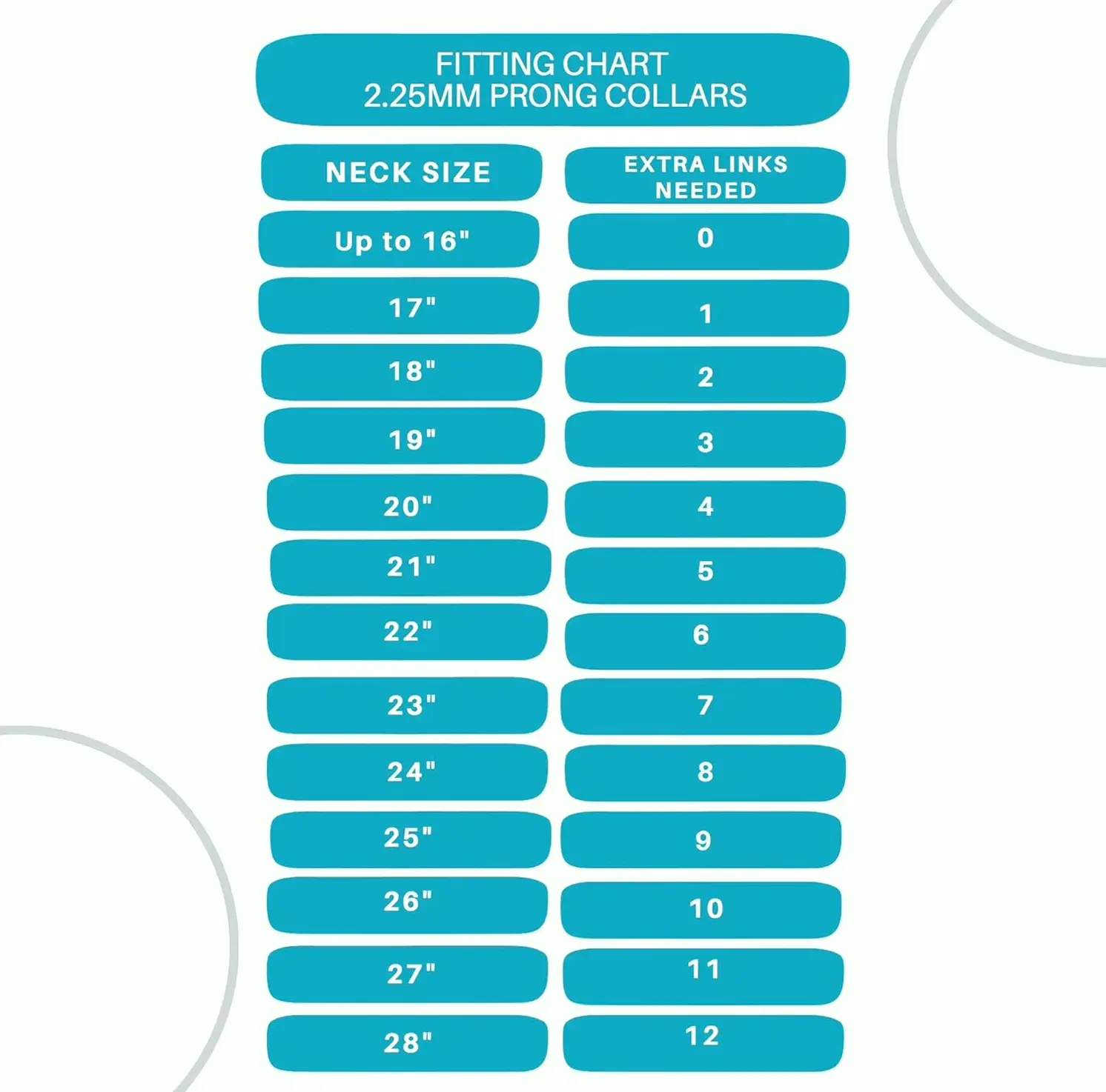 Steel Dog Prong Collar for Big Dogs | No-Pull