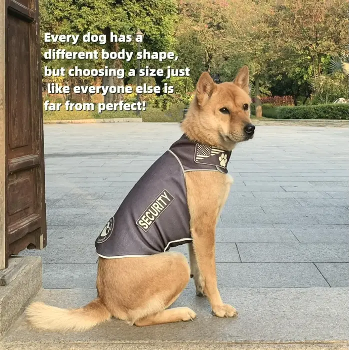 Customizable Pet Shirts: Calming Jacket & Suit - Multi-Functional Gray XS