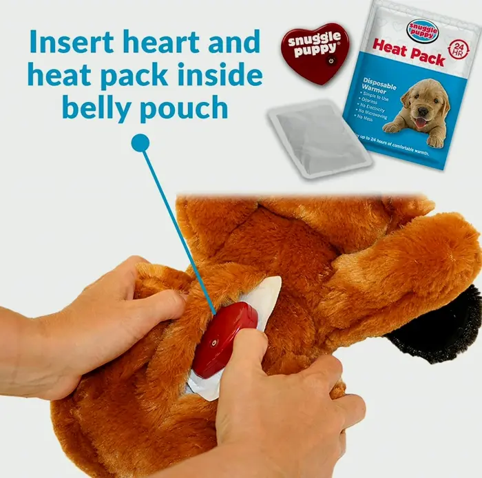 SmartPetLove Cuddle Pup Heartbeat Dog Toy