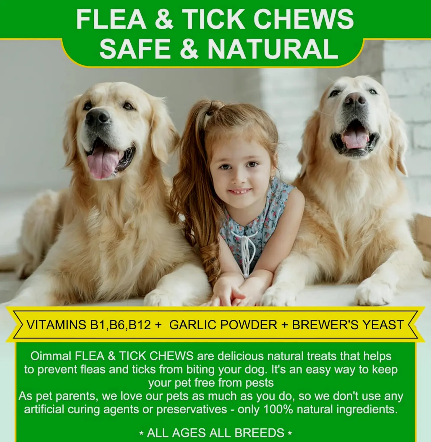 Dog Flea Treats - Tasty Duck (150 pcs)