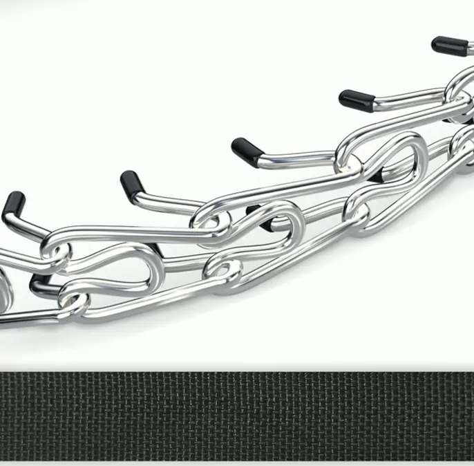 Dog Prong Necklace Adjustable, Fits Any Size