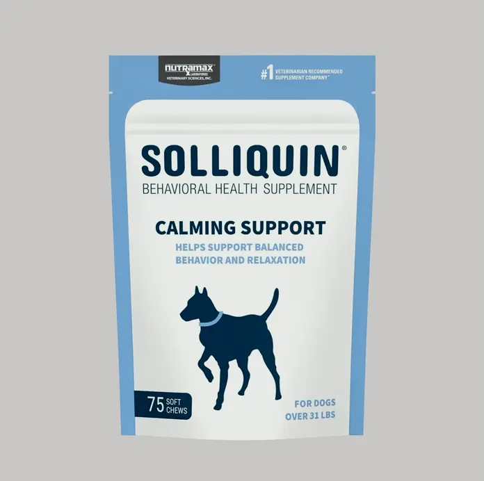 NutriMax Solliquin for Big Dogs - Soothing Supplement, Chews