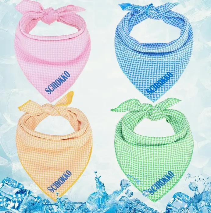 Quick Chill Bandana for Pets - 4 Pack