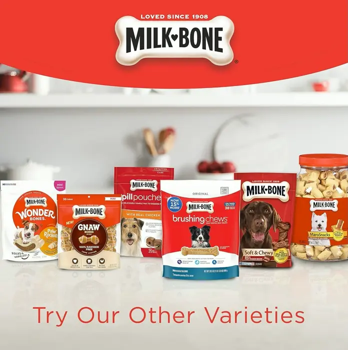 Milk Dog Treats, Meat, 40 Ounces (Pack of 2)