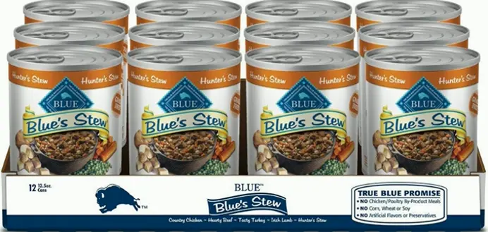 Sky Buffalo Natural No-Grain Canine Meal, Duck Stew (Pack of 12, 12.5 oz Cans)