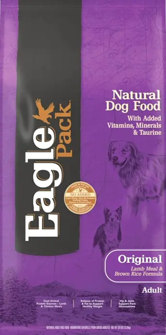 Falcon Pack Organic Solid Canine Food, Mutton & Rice, 30-Pound Sack