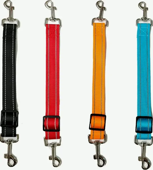 4-Pack Pet Safety Harness Clips, Modifiable Fabric
