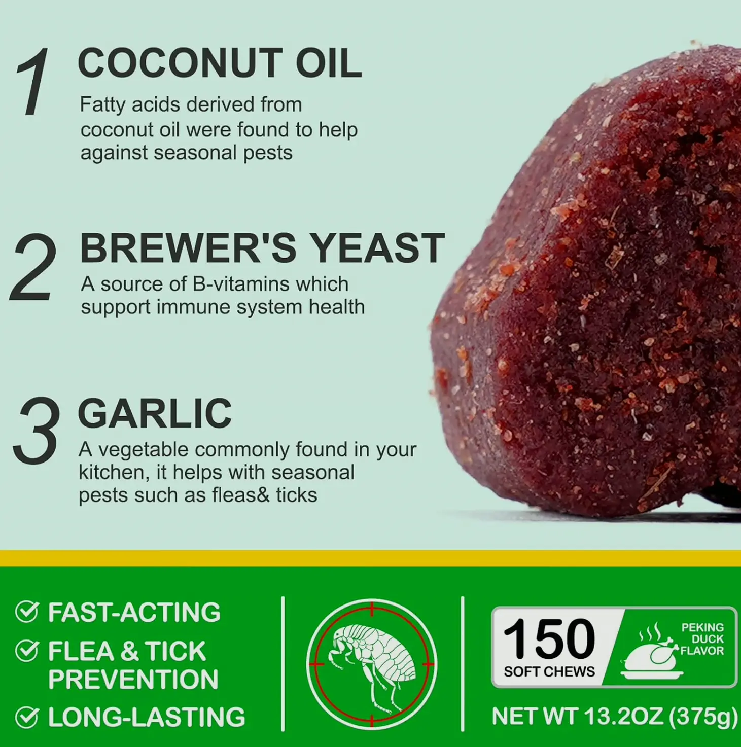 Dog Flea Treats - Tasty Duck (150 pcs)