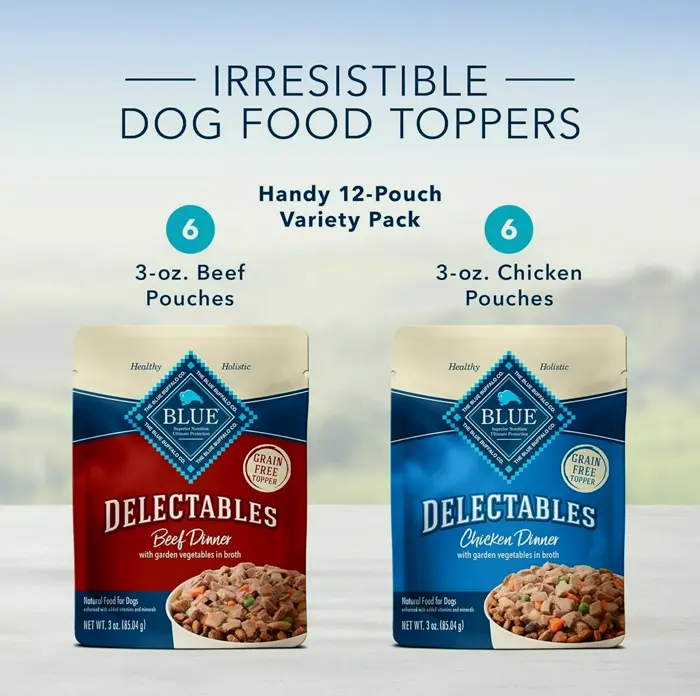 Blue Buffalo Delights No-Grain Wet Dog Food Pack