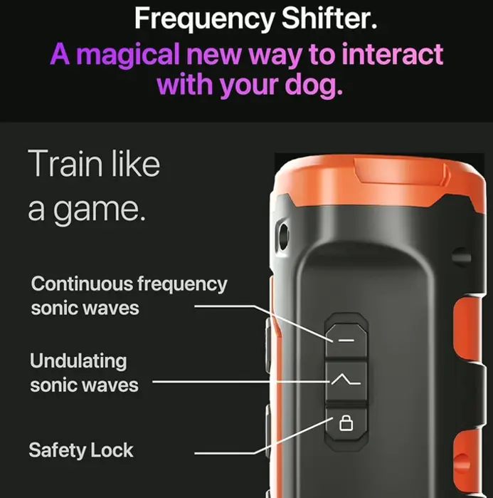 Advanced Dog Sound Silencer Device w/ Sonic Emitters