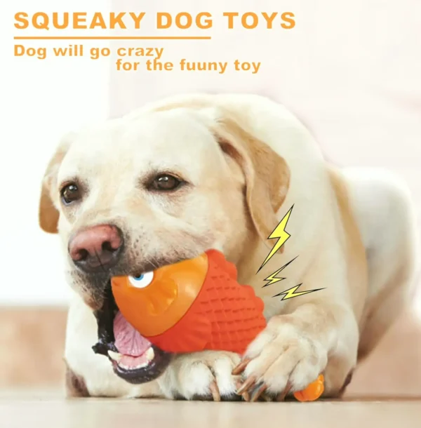 Durable Chew Toys for Aggressive Chewers, Large Dogs, Squeaky & Indestructible