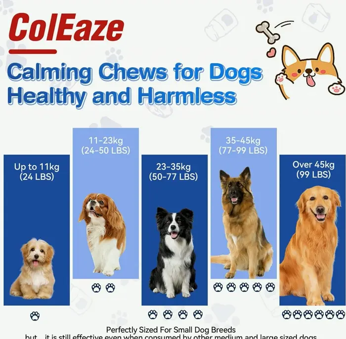 Calming Chews for your Dogs - All Natural Components