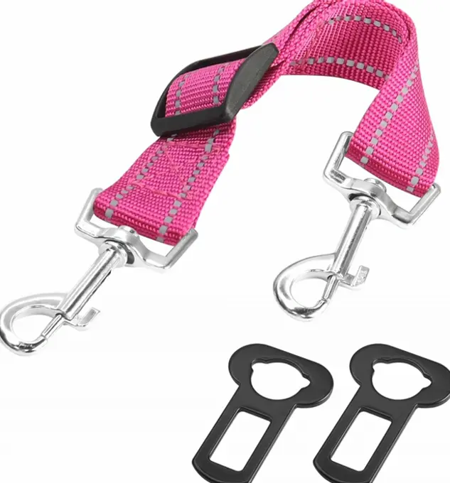 Pet Safety Harness Clips, Adjustable and Reflective