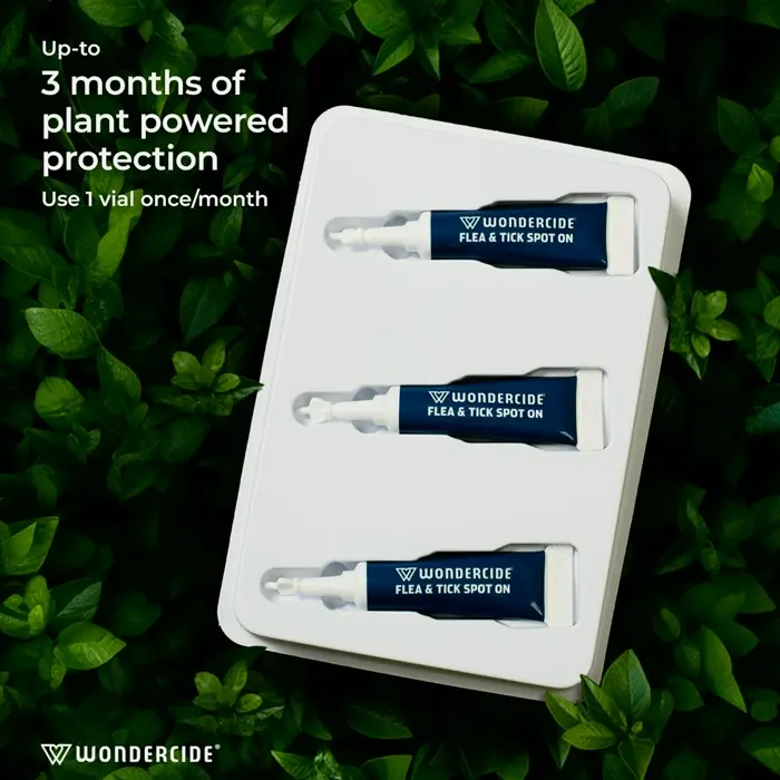 Wondercide Herbal Tick Repellent - 3 Tubes