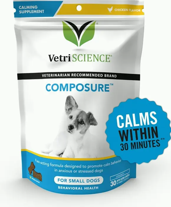 Soothing Treats for Nervous Pups - 30 Chews