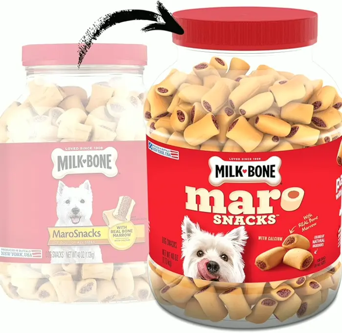 Milk Dog Treats, Meat, 40 Ounces (Pack of 2)