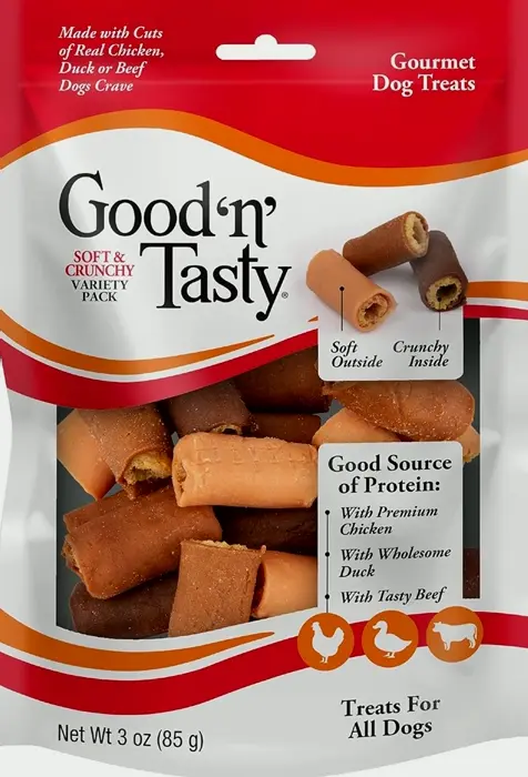 Delicious Crispy Rolls - Fine Dog Snacks