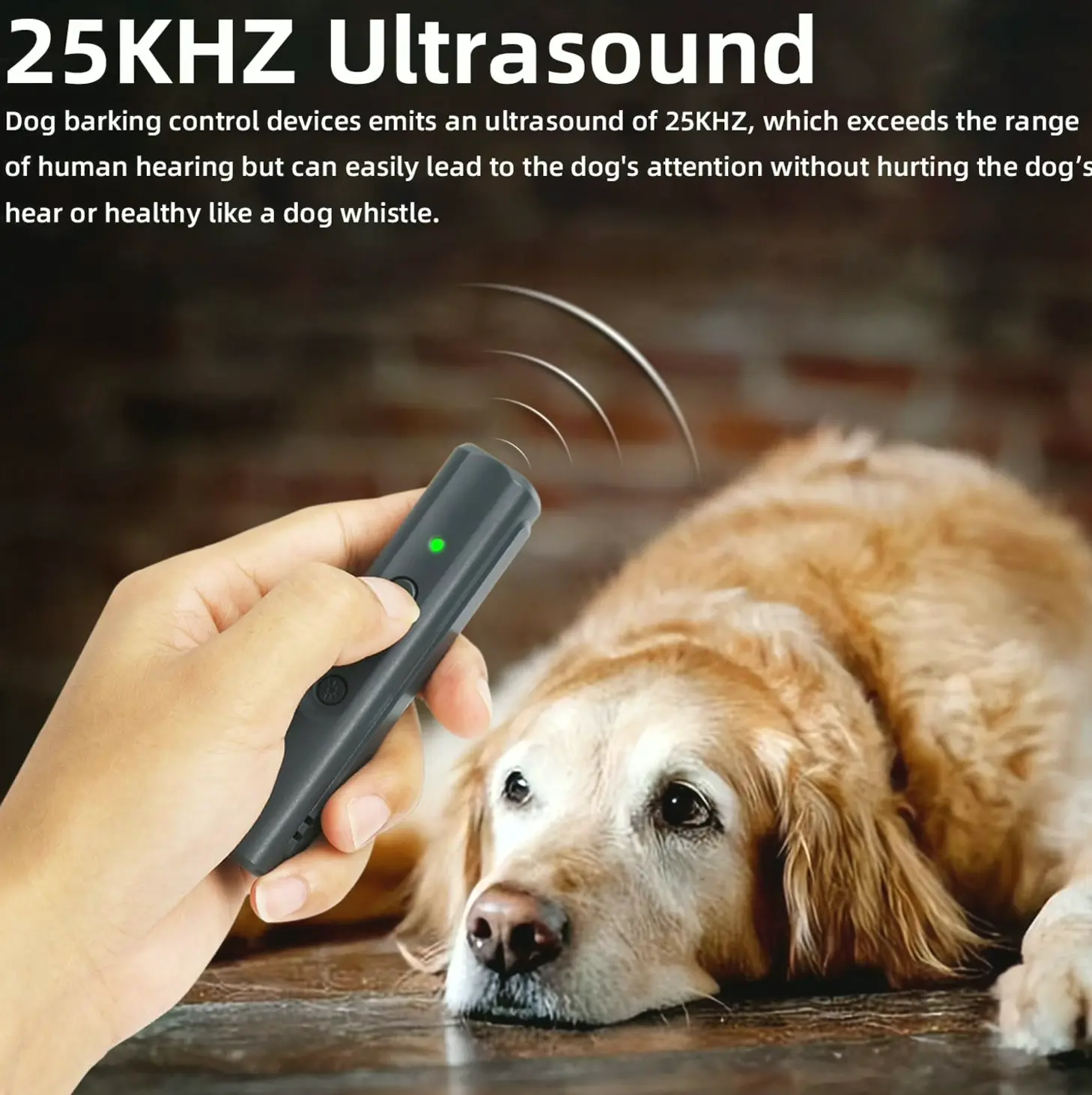Sonic Bark Control Deterrent for Canines | Ultraviolet Detector