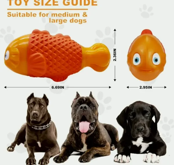 Durable Chew Toys for Aggressive Chewers, Large Dogs, Squeaky & Indestructible