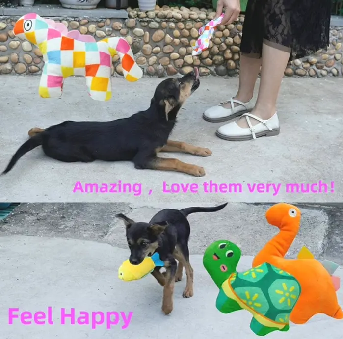 Pet Toys Set Noisy Doggie Chew Toys Teeth Cleaning
