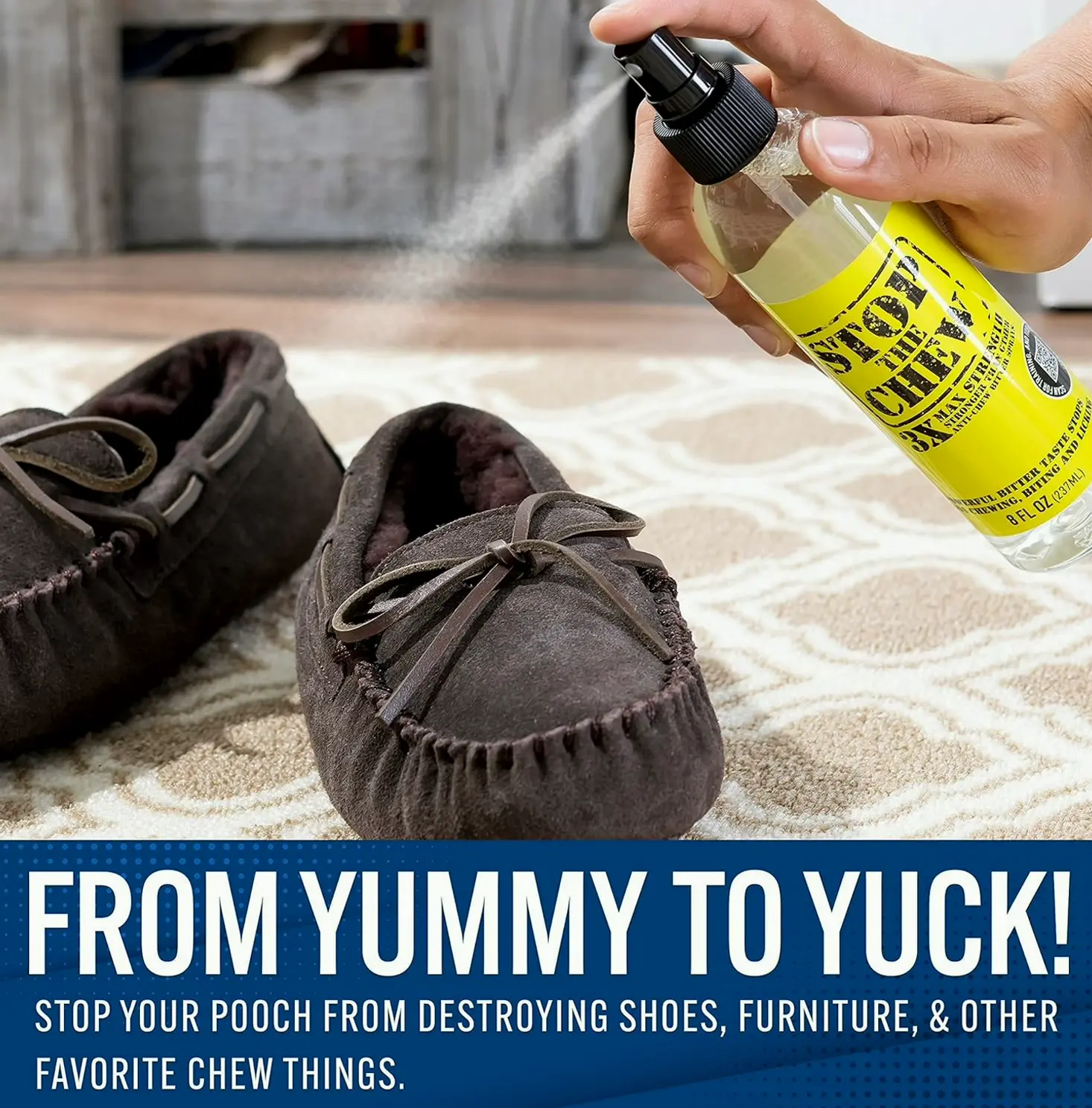 EB Strong Anti-Chew Spray for Dogs - 8oz