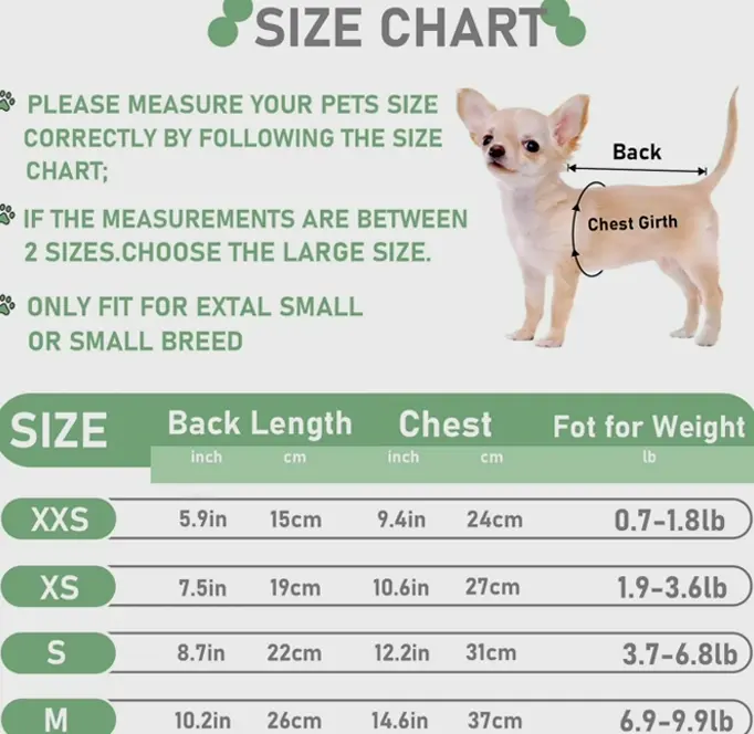 Adorable Sweaters for Small Dogs 2-Piece
