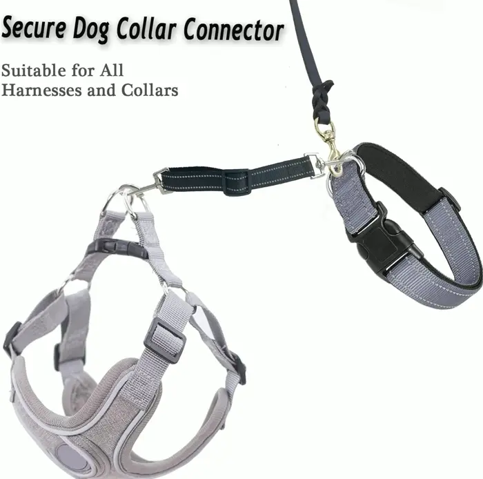 4-Pack Pet Safety Harness Clips, Modifiable Fabric