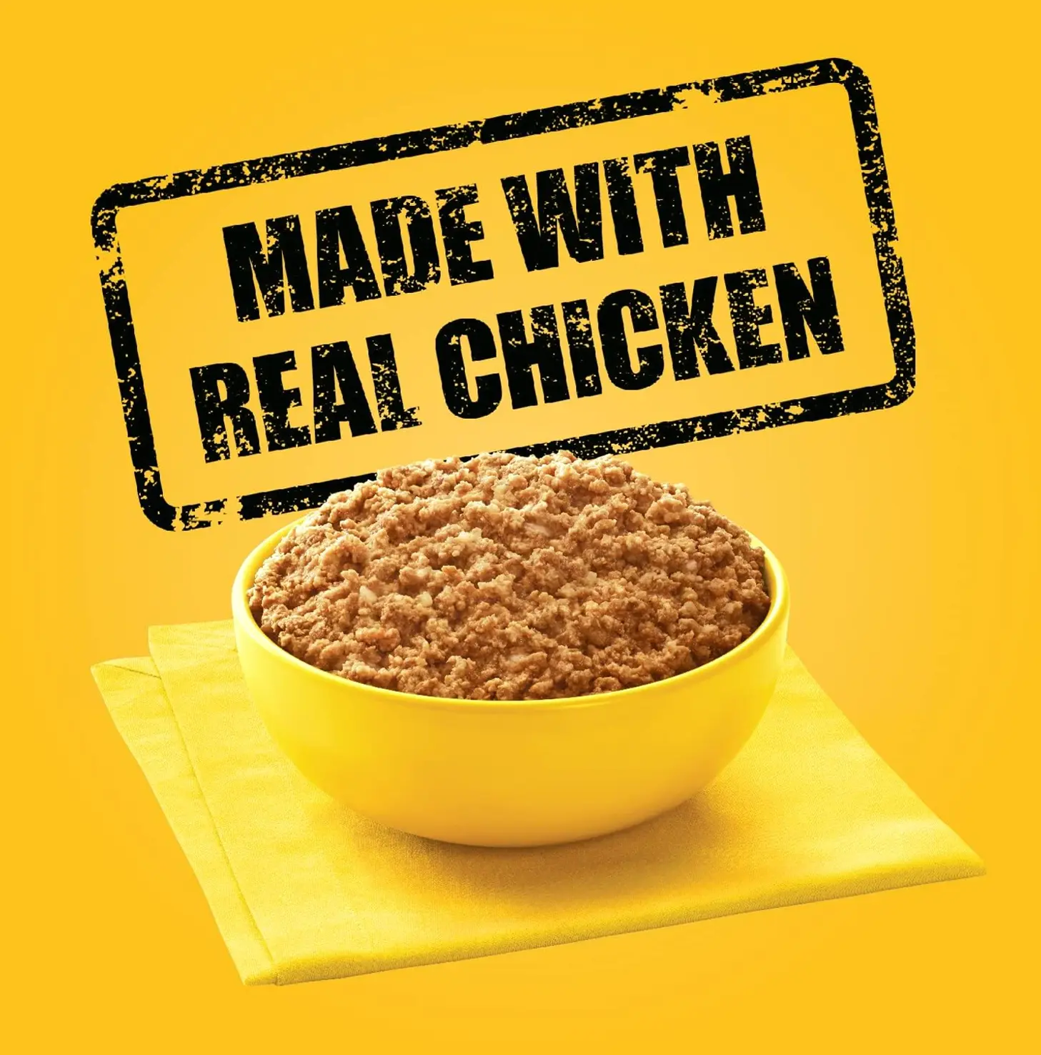 PEDIGREE Chopped Ground Dinner Wet Dog Food with Chicken, 13.2 oz Cans (Set of 12)